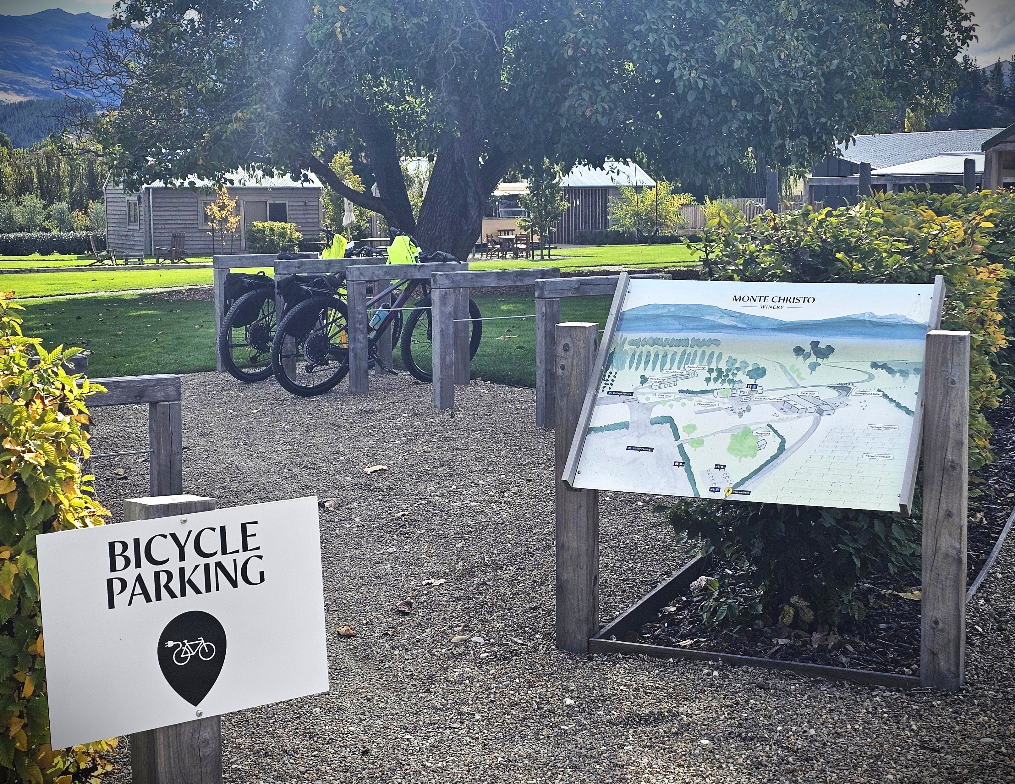 Monte Christo bicycle parking-image