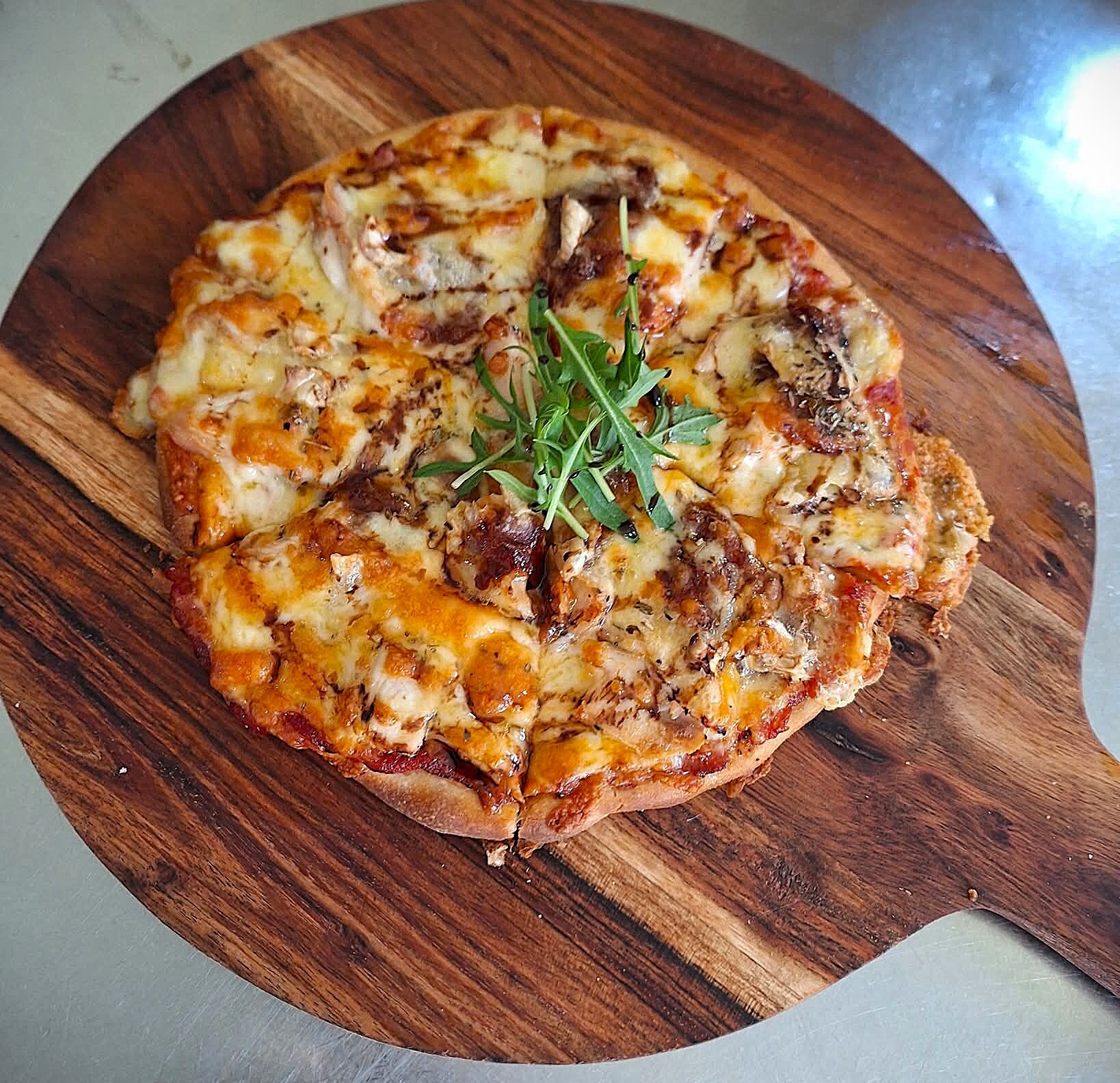 Pizza at the church-image